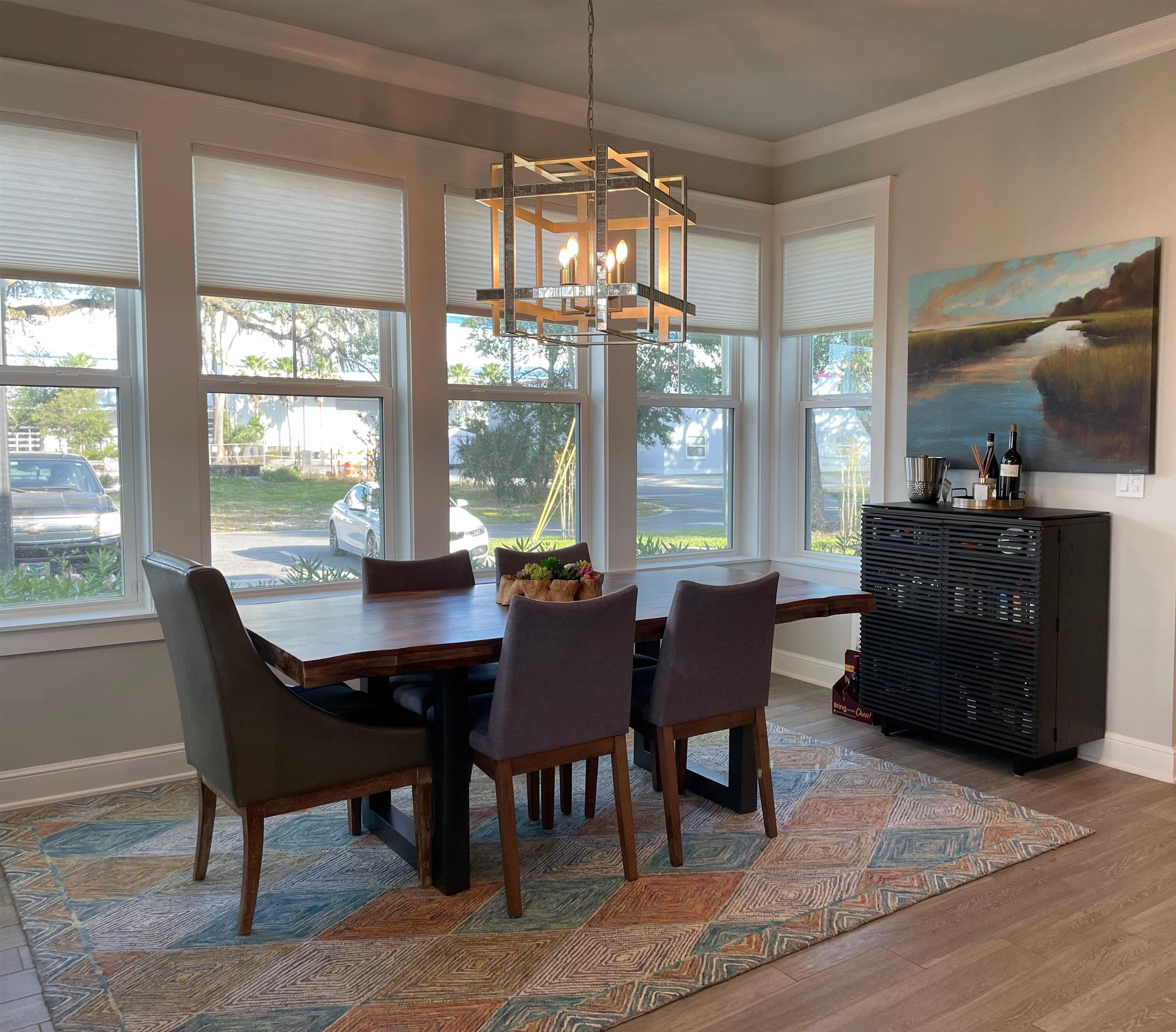 121 Cherokee Street St. Augustine, FL 32084 - Photo 10 of 33 a view of a dining room with furniture window and outside view