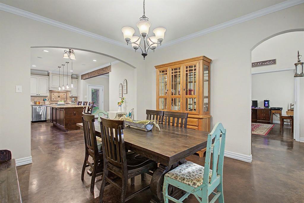 203 Saddle Ridge Court Springtown, TX 76082 - Photo 19 of 39 Wrapping back around to the foyer with a peek into the dedicated office.