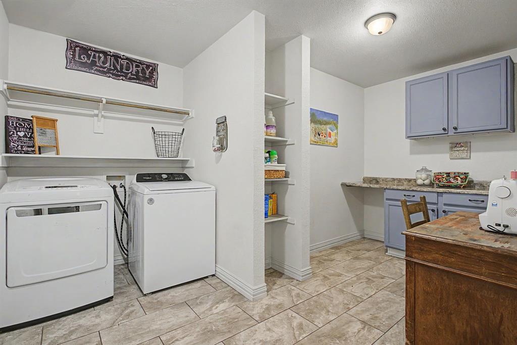 203 Saddle Ridge Court Springtown, TX 76082 - Photo 29 of 39 Upstairs. Laundry. Room. And then some...