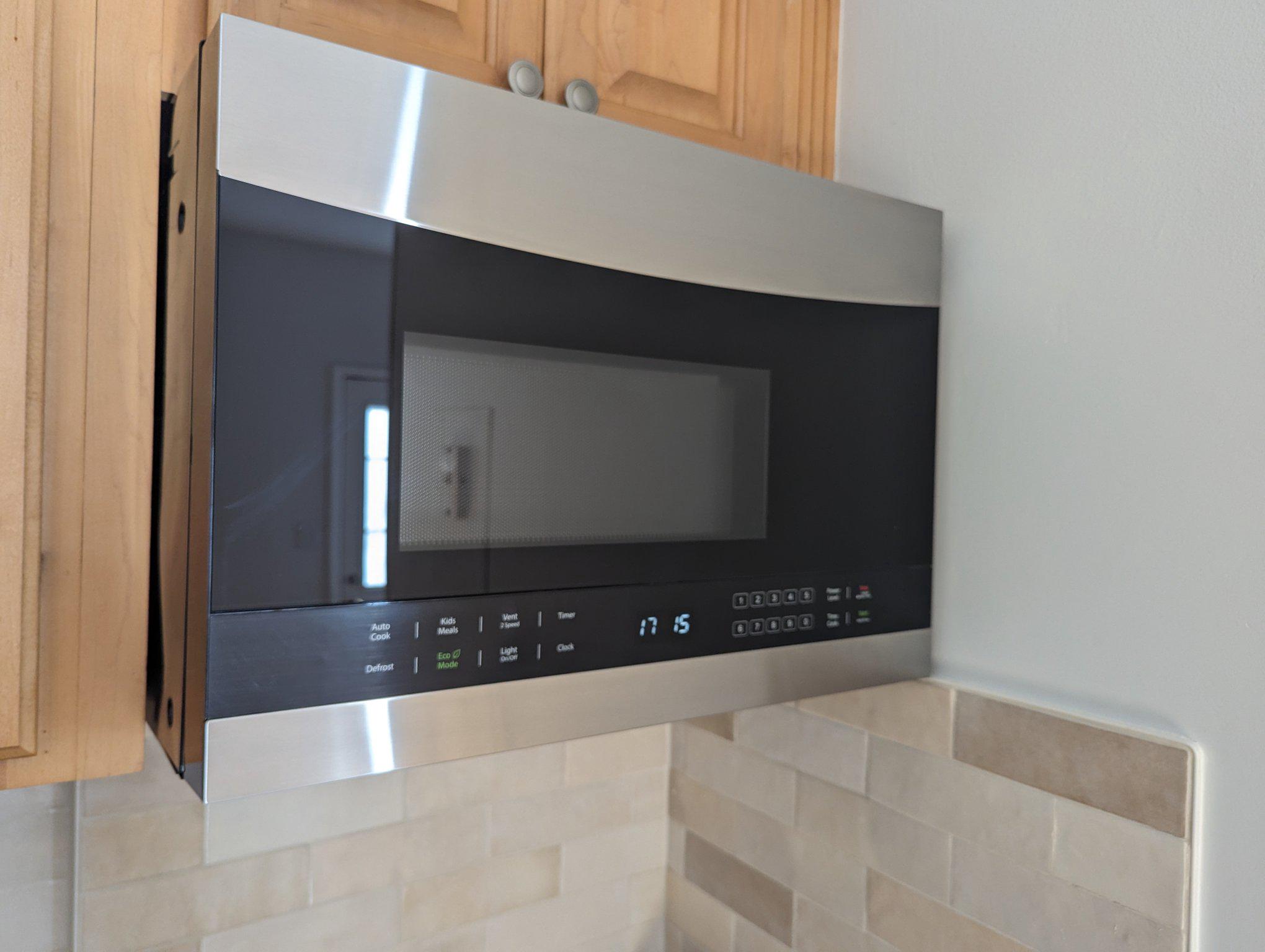 726 6th Street Northeast, Unit 1 Washington, DC 20002 - Photo 14 of 27 Sleek microwave in updated kitchen.