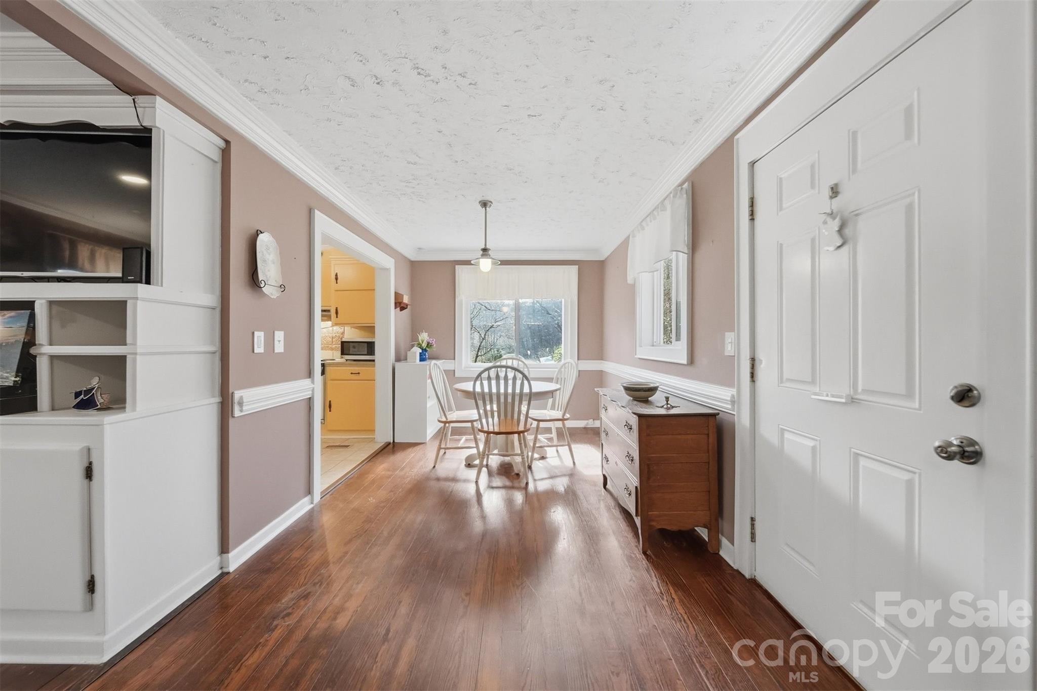 621 Wildlife Lake Road Old Fort, NC 28762 - Photo 9 of 35 a view of a livingroom with furniture window and wooden floor