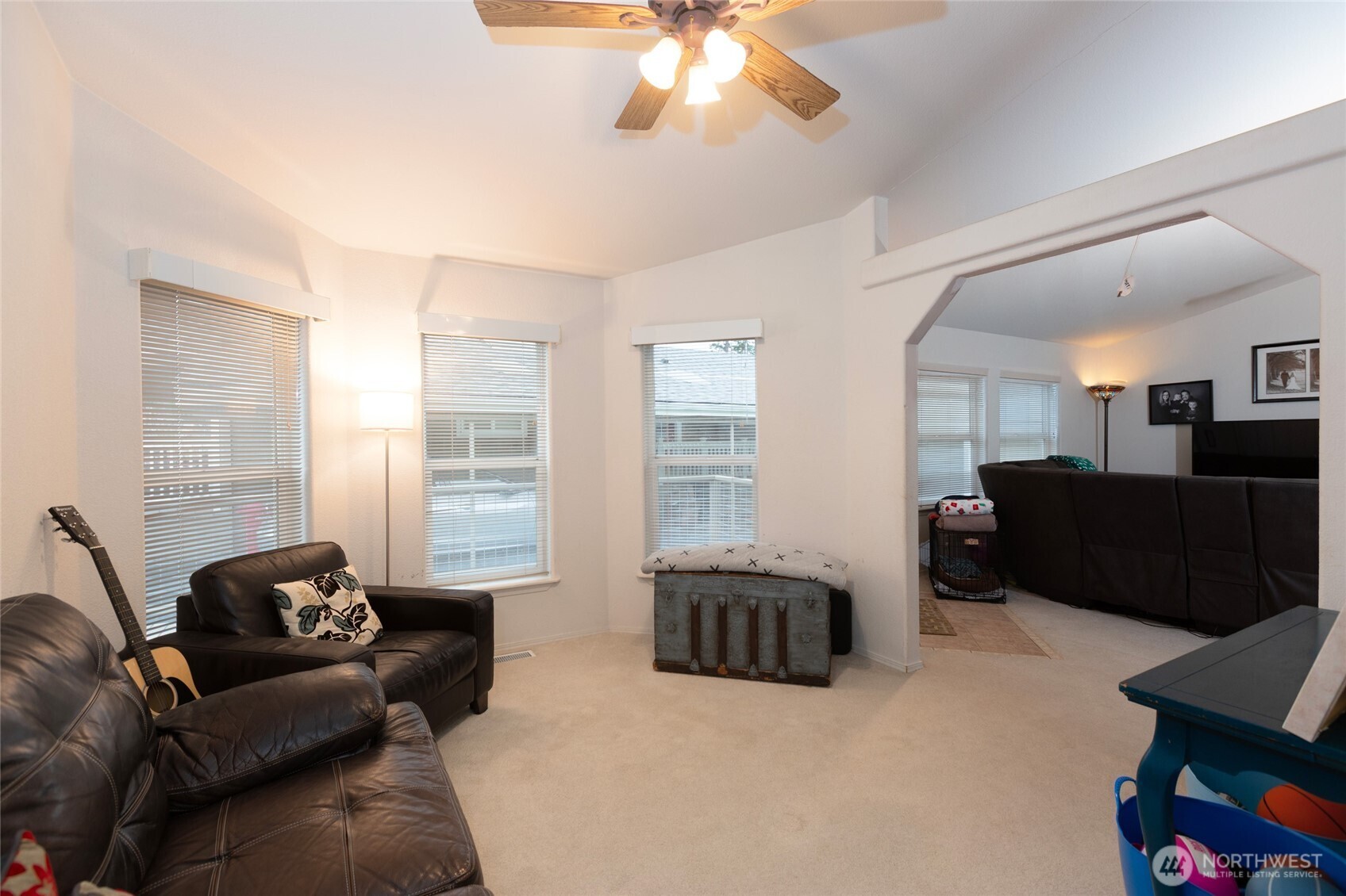 1785 Douglas Road, Unit 30 Friday Harbor, WA 98250 - Photo 10 of 32 a living room with furniture and a large window