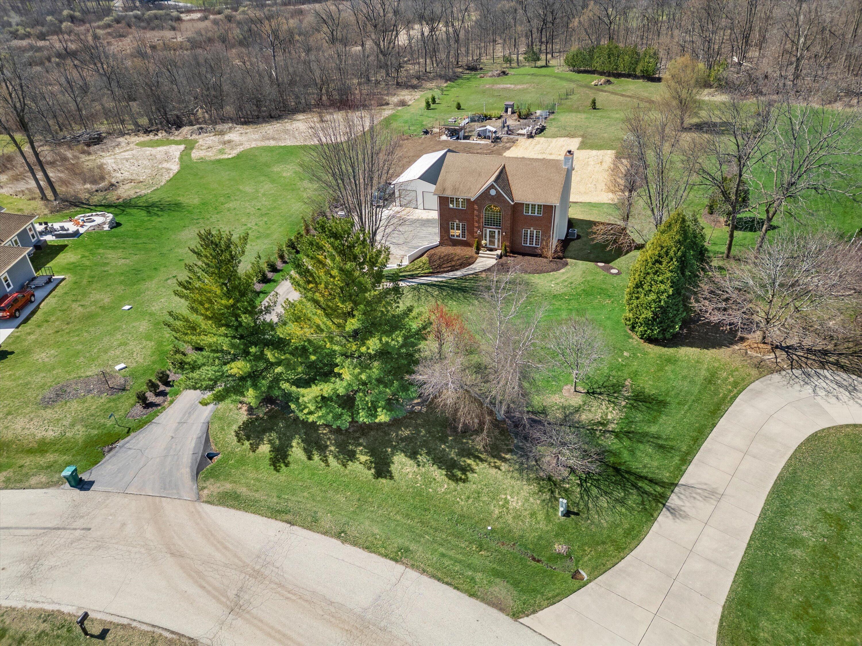 W266S8655 Rustic View Lane Vernon, WI 53149 - Photo 53 of 60 Drone of home