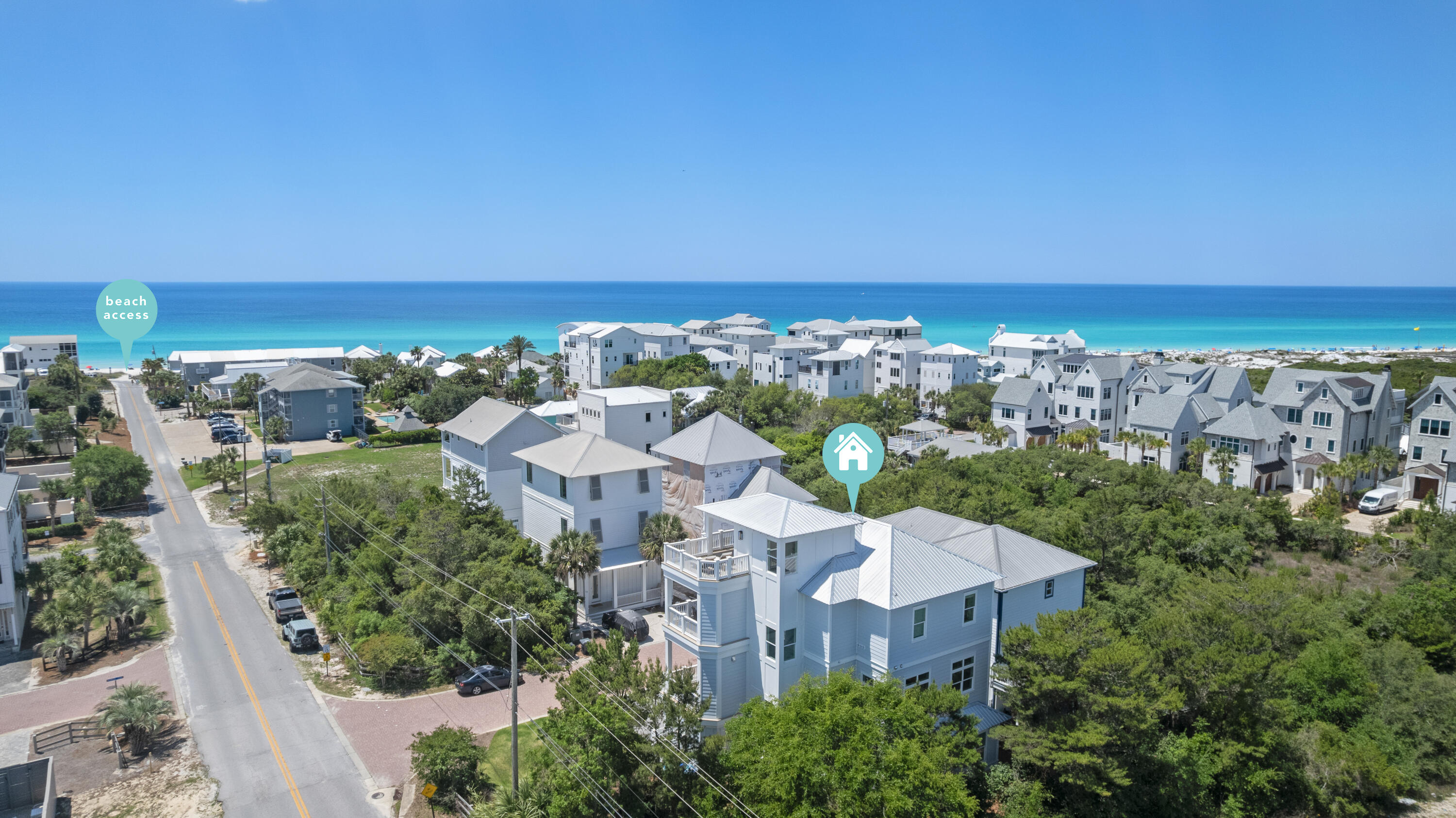16 Bluewater View Ave Inlet Beach Inlet Beach, FL 32461 - Photo 1 of 59 a view of a city with a building in the background