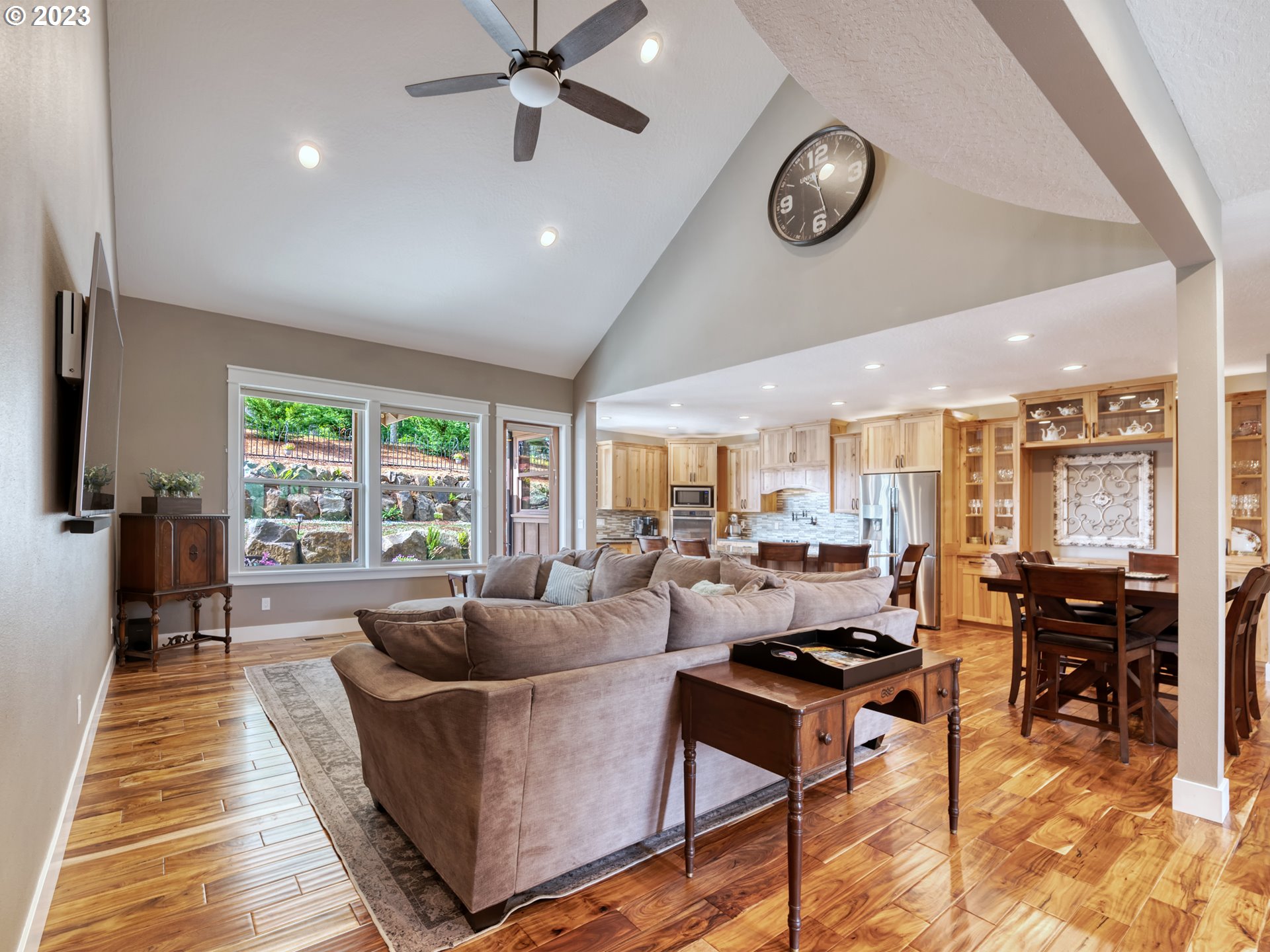 27876 Lady Slipper Loop Eugene, OR 97405 - Photo 16 of 45 a living room with furniture and a large window