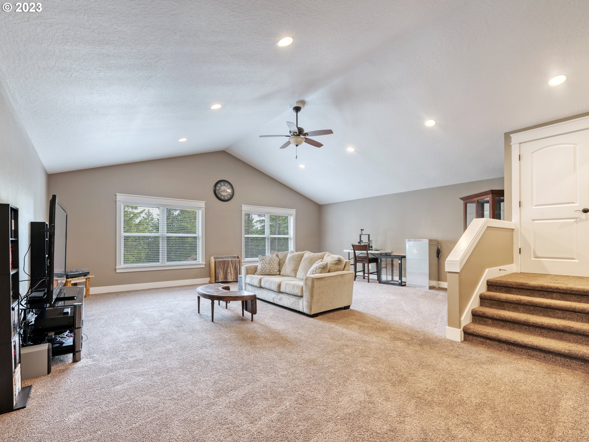27876 Lady Slipper Loop Eugene, OR 97405 - Photo 21 of 45 a living room with furniture and a large window