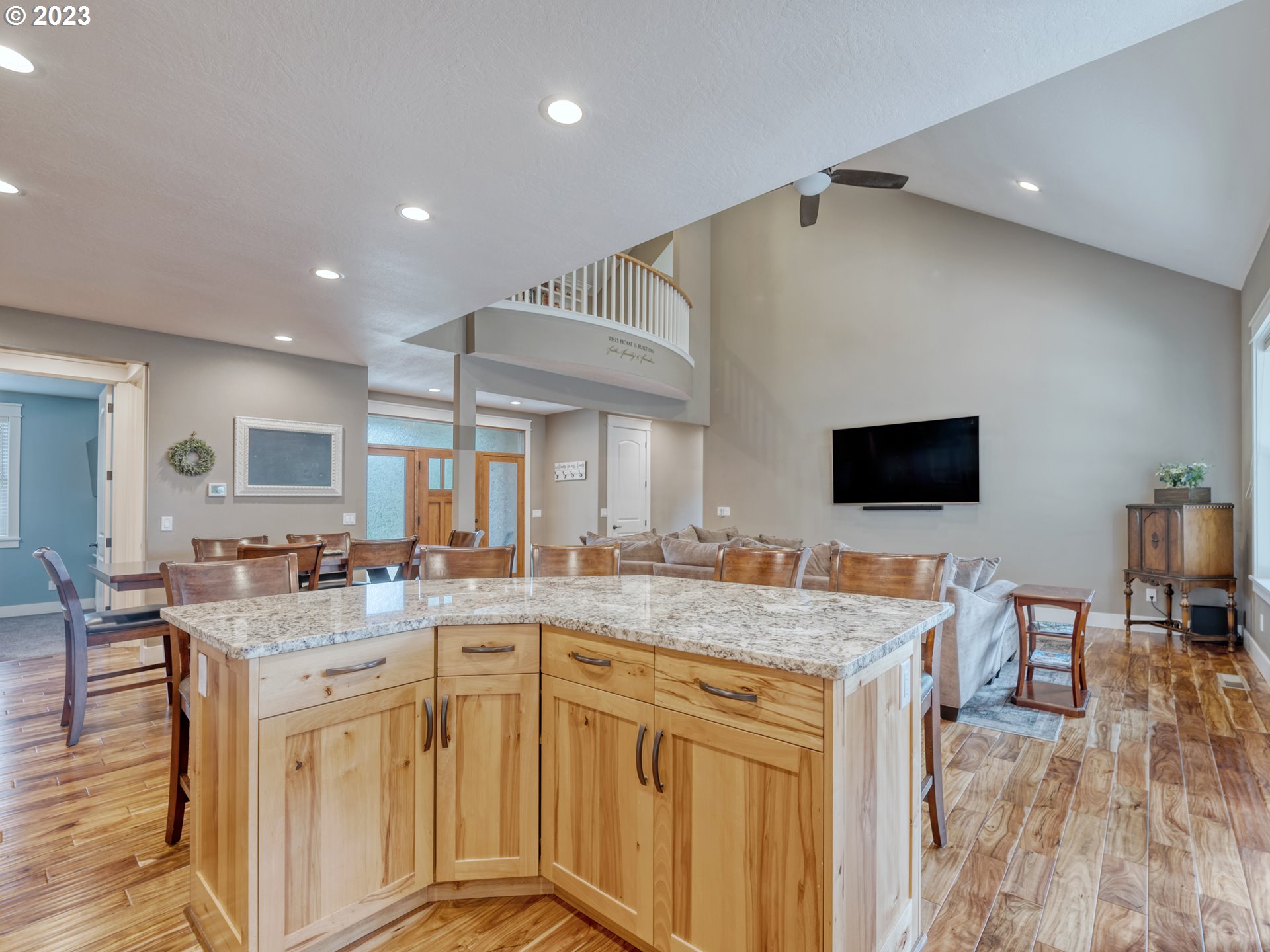 27876 Lady Slipper Loop Eugene, OR 97405 - Photo 40 of 45 a kitchen with center island and sink