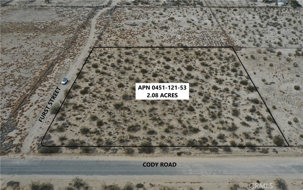 0 Cody Road Lucerne Valley, CA 92356 - Photo 1 of 1 a sign on the side of a road