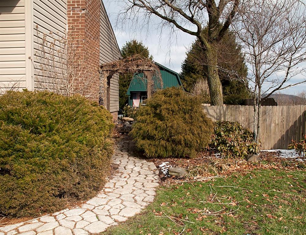 363 Brewer Road Rochester, PA 15074 - Photo 18 of 25 FOLLOW THE STONE WALKWAY TO ENJOY SIDE PATIO AND BACKYARD!
