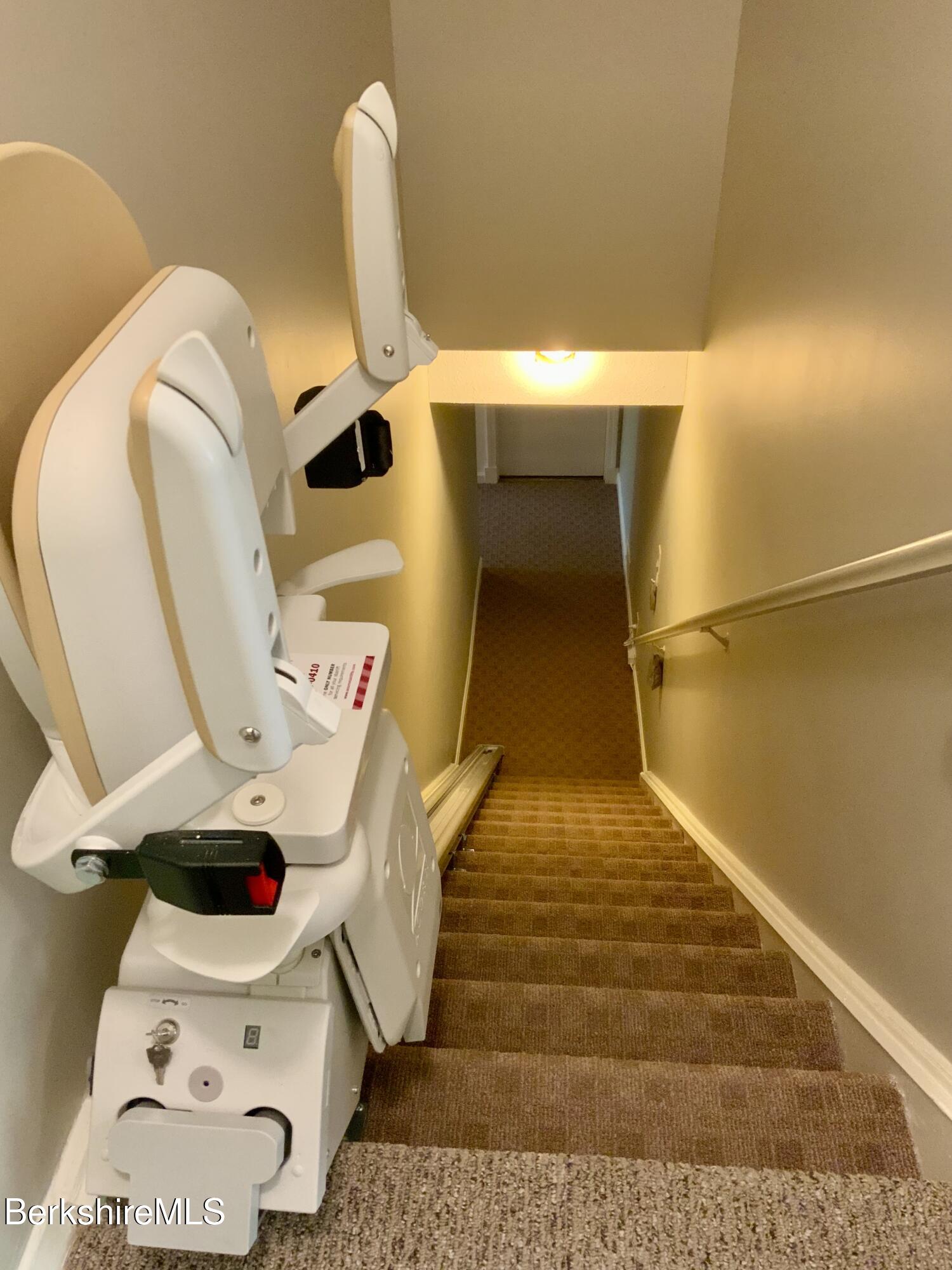 9 Rolling Hills, Unit 5 Lenox, MA 01240 - Photo 17 of 23 New Chair Lift to Lower Level