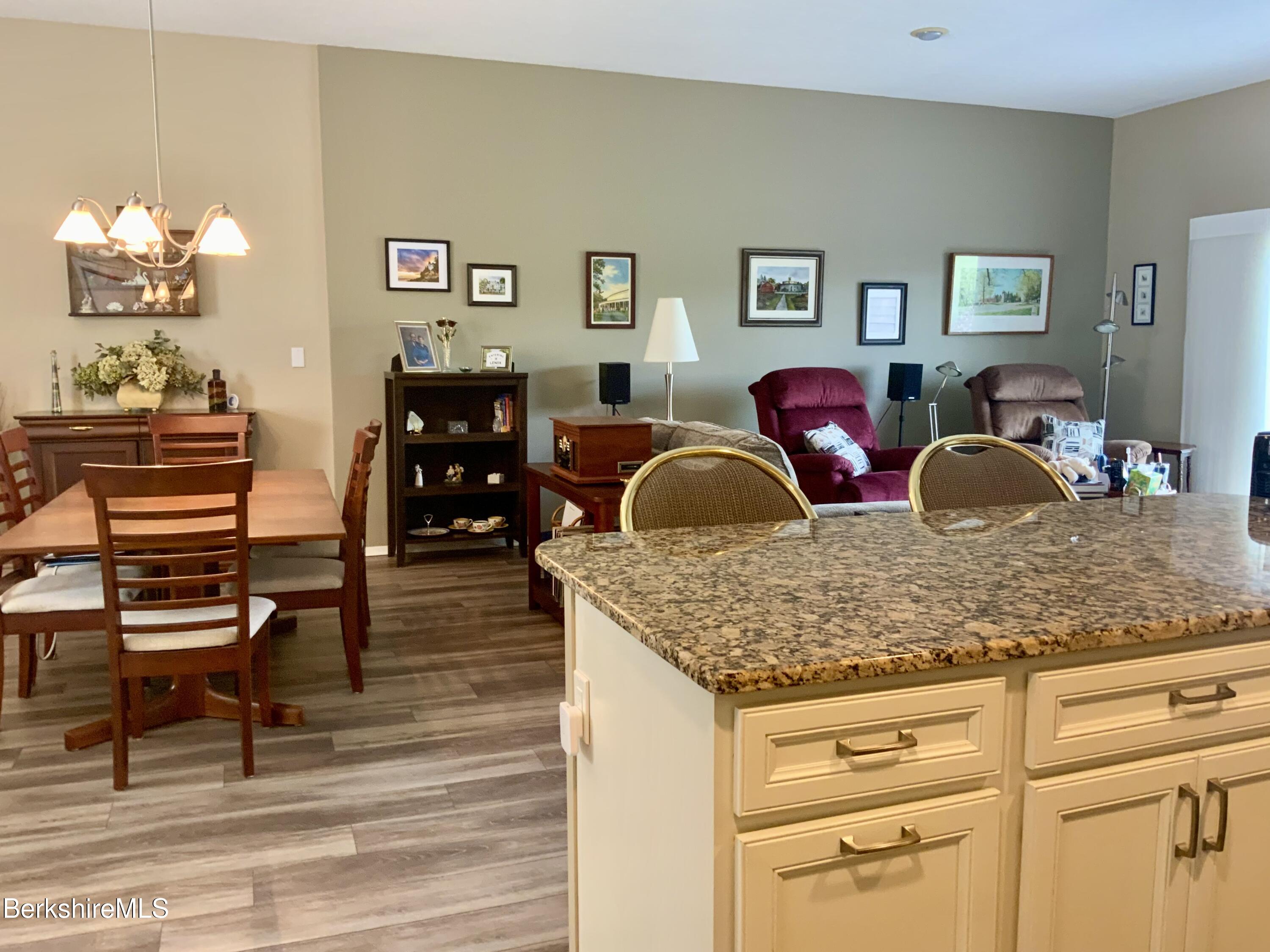 9 Rolling Hills, Unit 5 Lenox, MA 01240 - Photo 10 of 23 View from Kitchen to Great Room