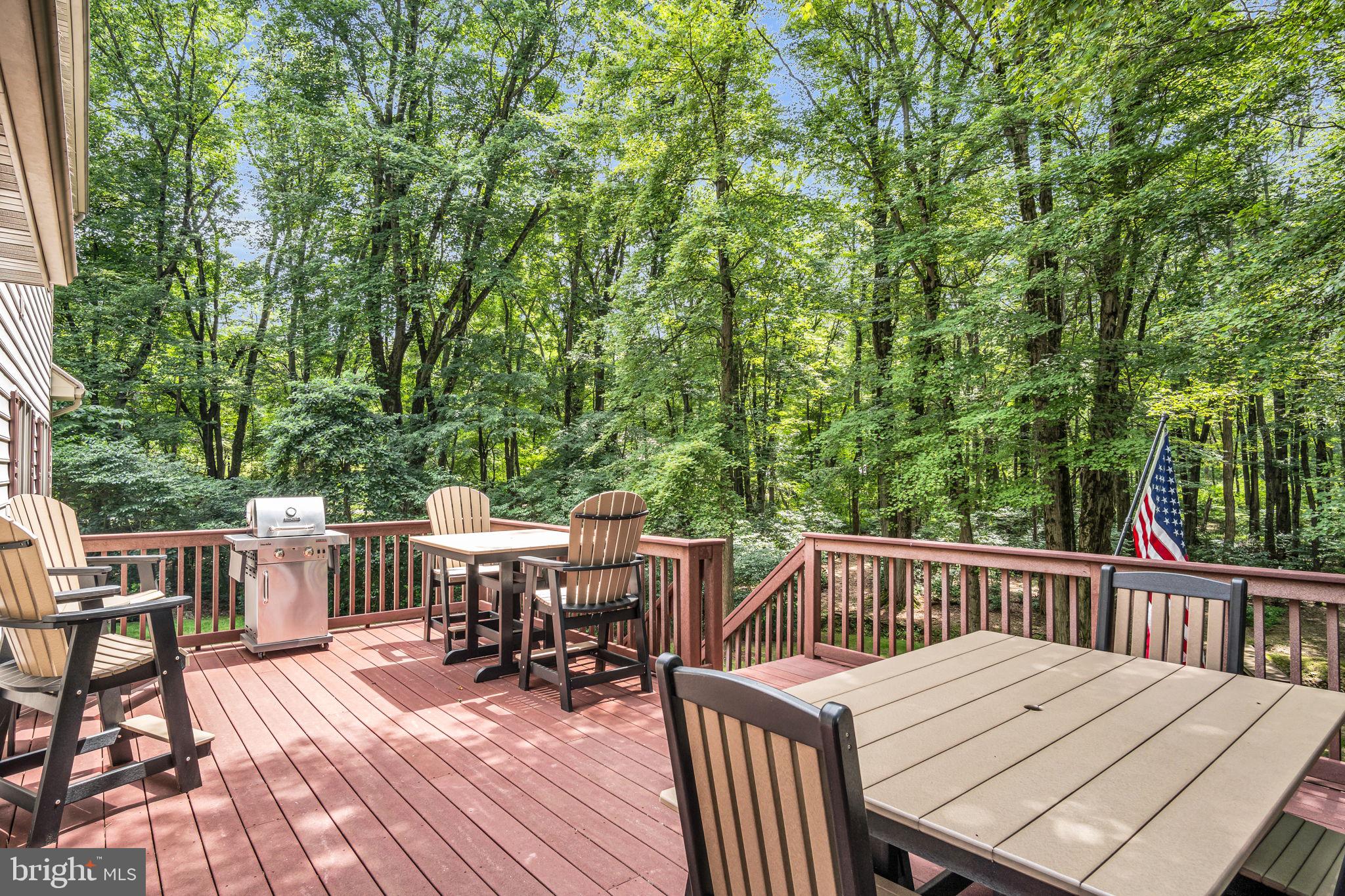 362 Aberdeen Road Elizabethtown, PA 17022 - Photo 13 of 67 a view of a deck with furniture and trees
