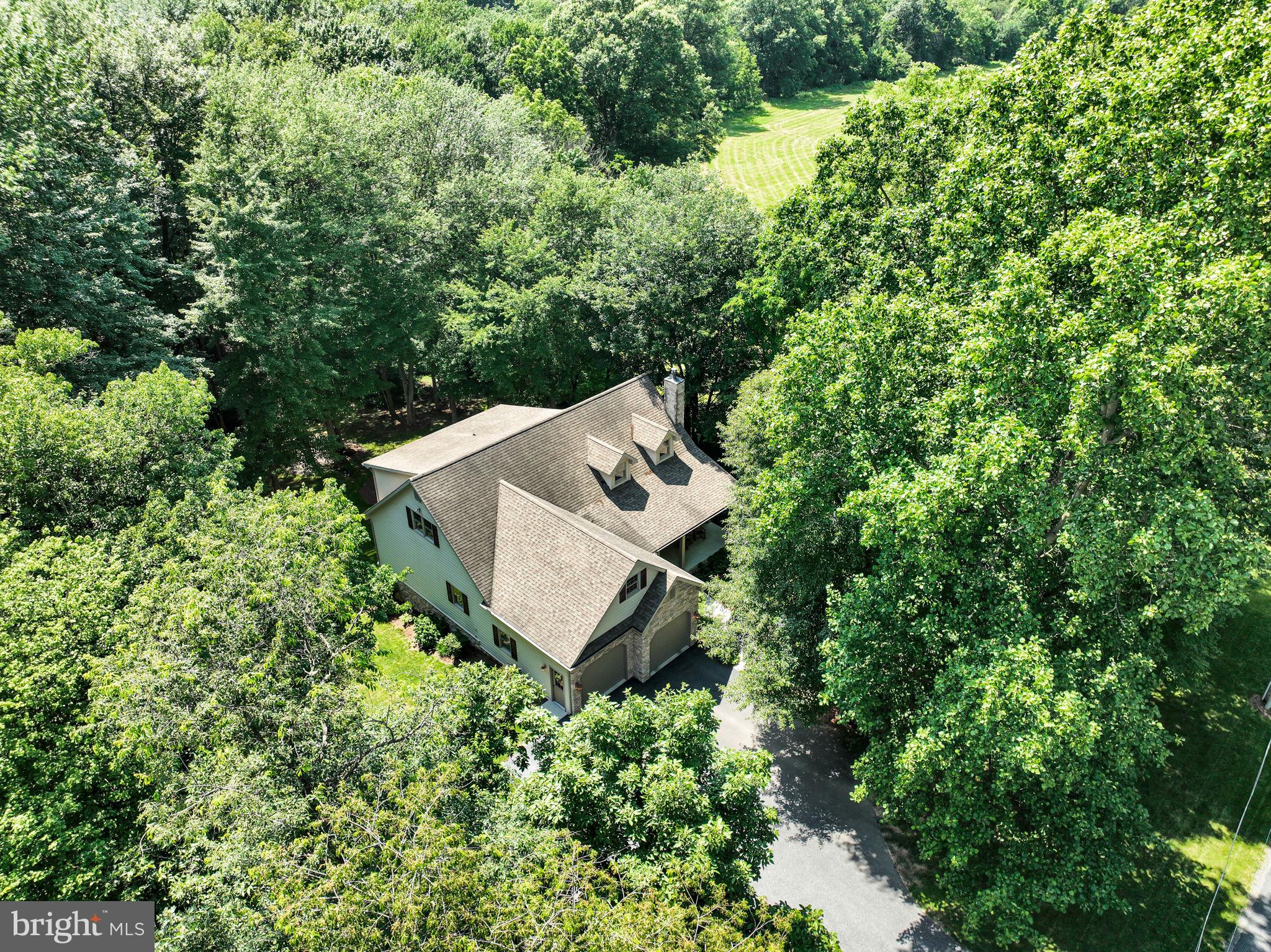 362 Aberdeen Road Elizabethtown, PA 17022 - Photo 49 of 67 an aerial view of a house with a yard and trees all around