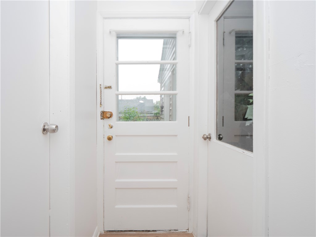 52 Stage Coach Road Portsmouth, RI 02871 - Photo 28 of 47 Rear entry/exit to the house wtih access to the kitchen, garage or basement