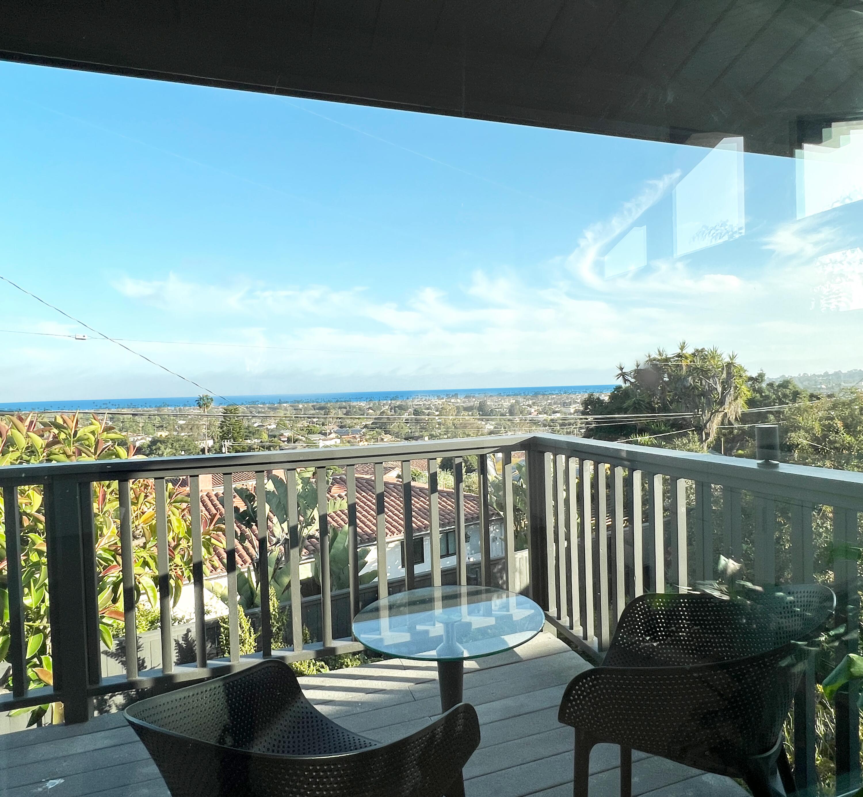1252 De La Guerra Road Santa Barbara, CA 93103 - Photo 2 of 25 View from Balcony