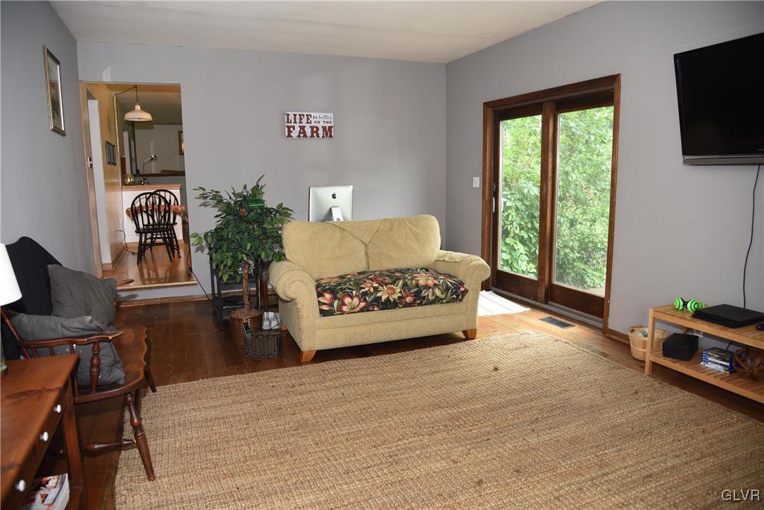 4036 Hollo Road Easton, PA 18045 - Photo 17 of 46 family room off of driveway, wood floors, and Fren