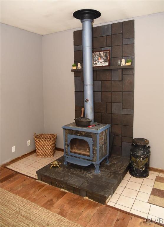 4036 Hollo Road Easton, PA 18045 - Photo 18 of 46 wood stove in family room perfect for those cold w