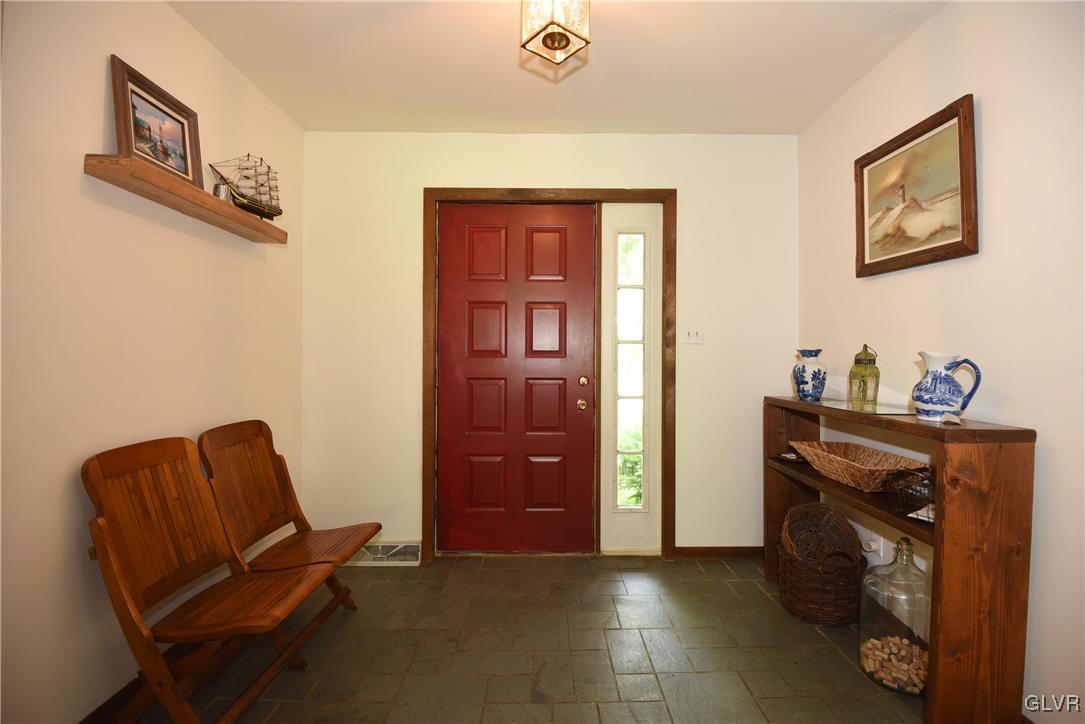 very inviting foyer