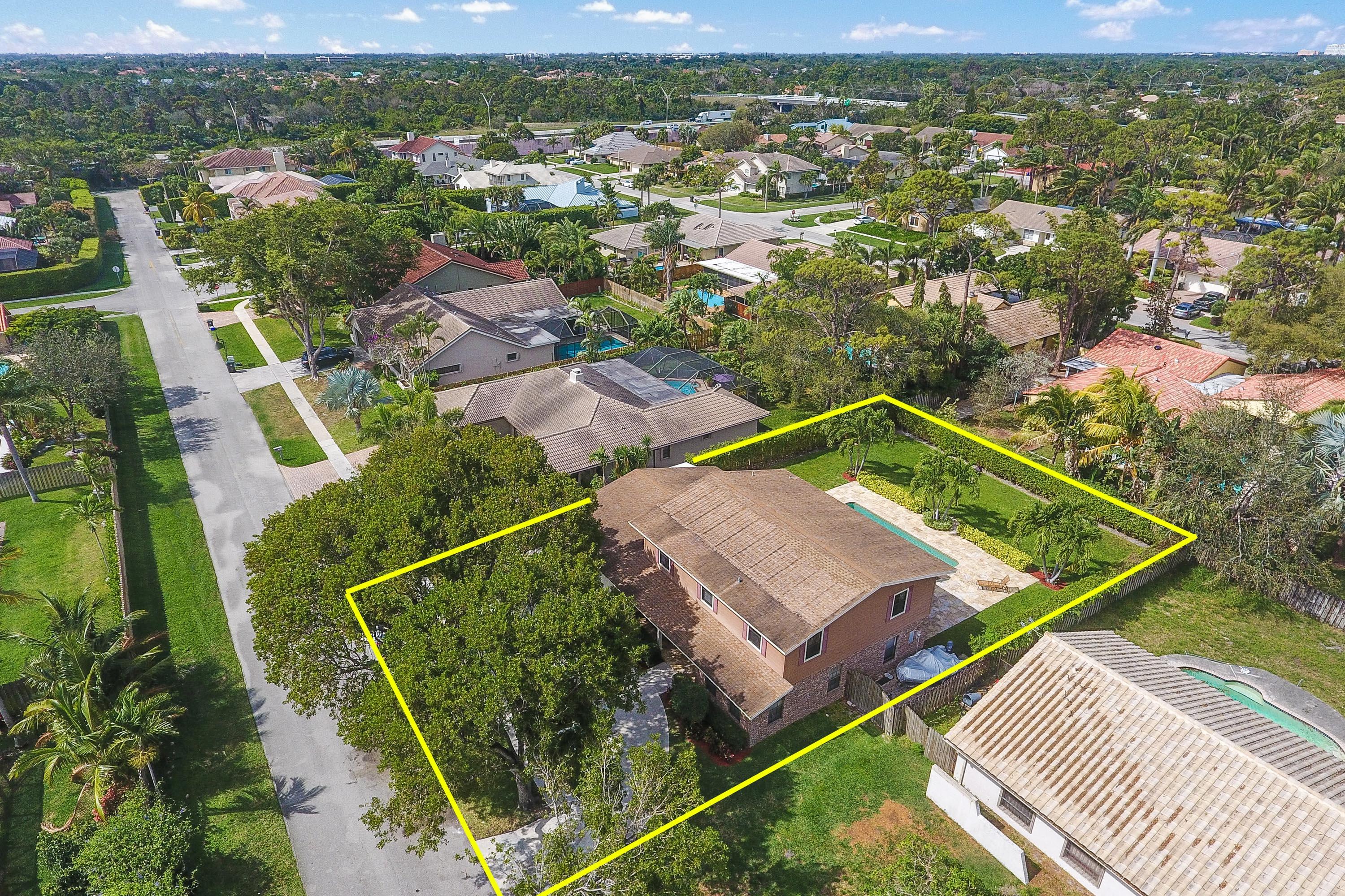 1441 Southwest 21st Street Boca Raton, FL 33486 - Photo 75 of 80 1441 SW 21st St Aerial_07_marked