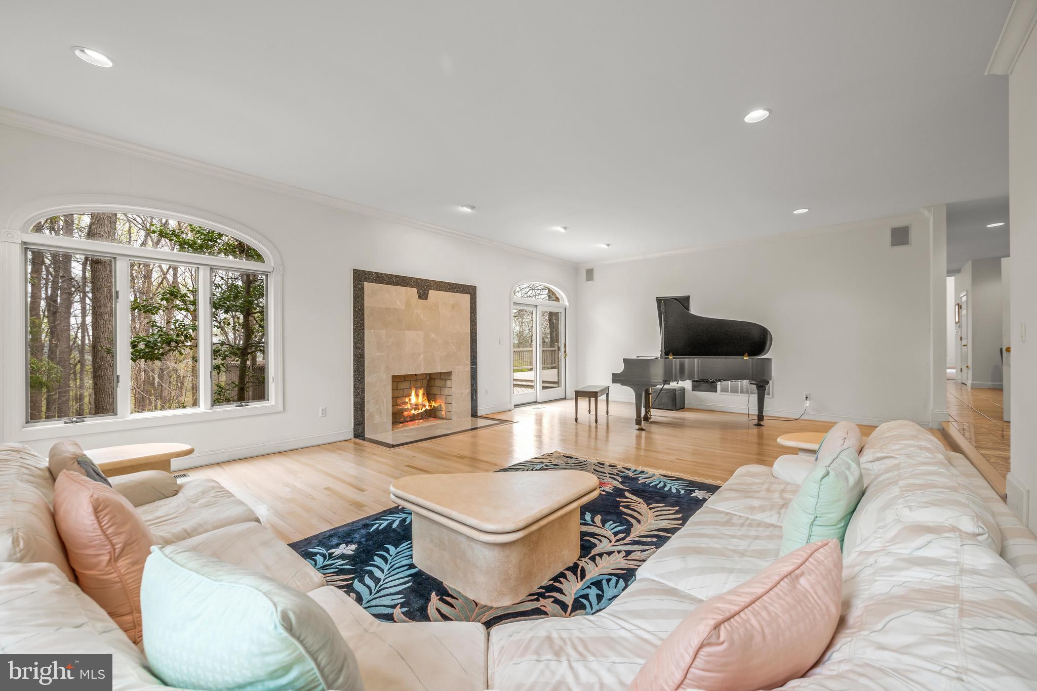 13019 Jerome Jay Drive Cockeysville, MD 21030 - Photo 17 of 61 a living room with furniture and a flat screen tv