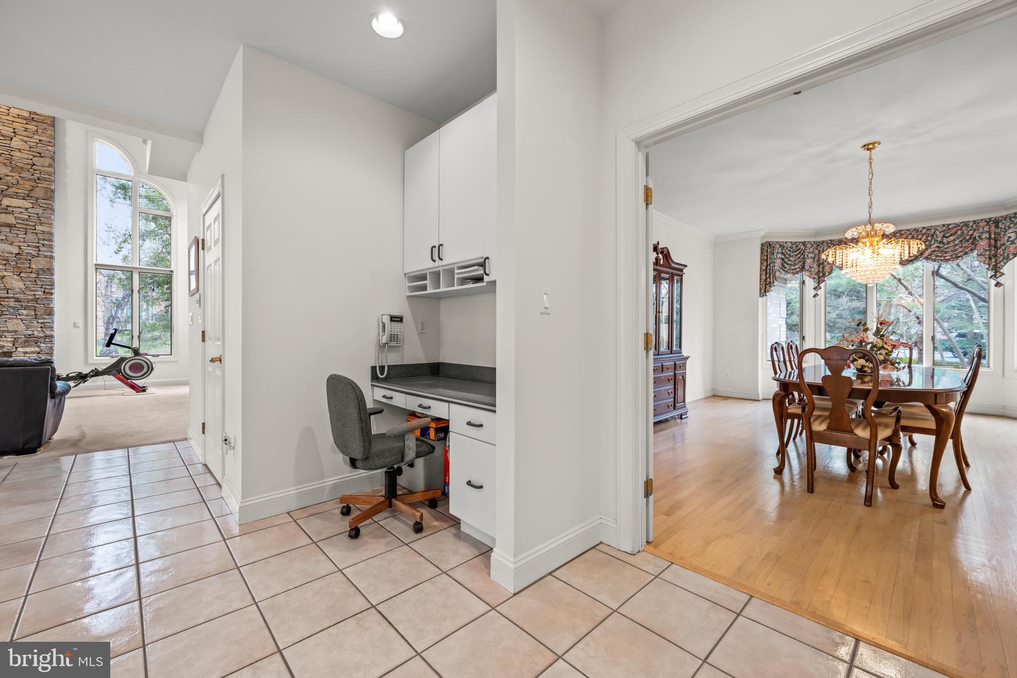 13019 Jerome Jay Drive Cockeysville, MD 21030 - Photo 24 of 61 a view of a dining room with furniture window and outside view