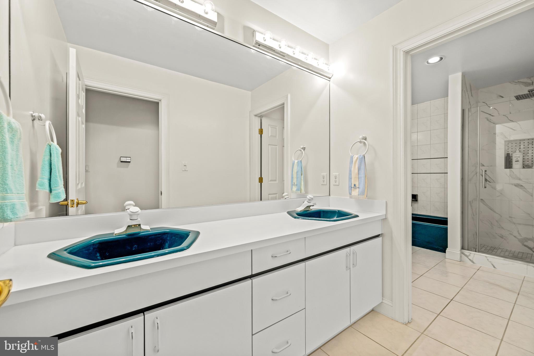 13019 Jerome Jay Drive Cockeysville, MD 21030 - Photo 48 of 61 a bathroom with a sink and a mirror