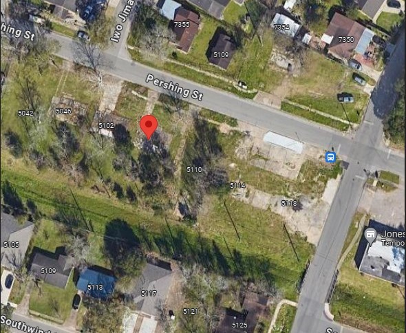5106 Pershing Street Houston, TX 77033 - Photo 2 of 2 an aerial view of residential houses with outdoor space