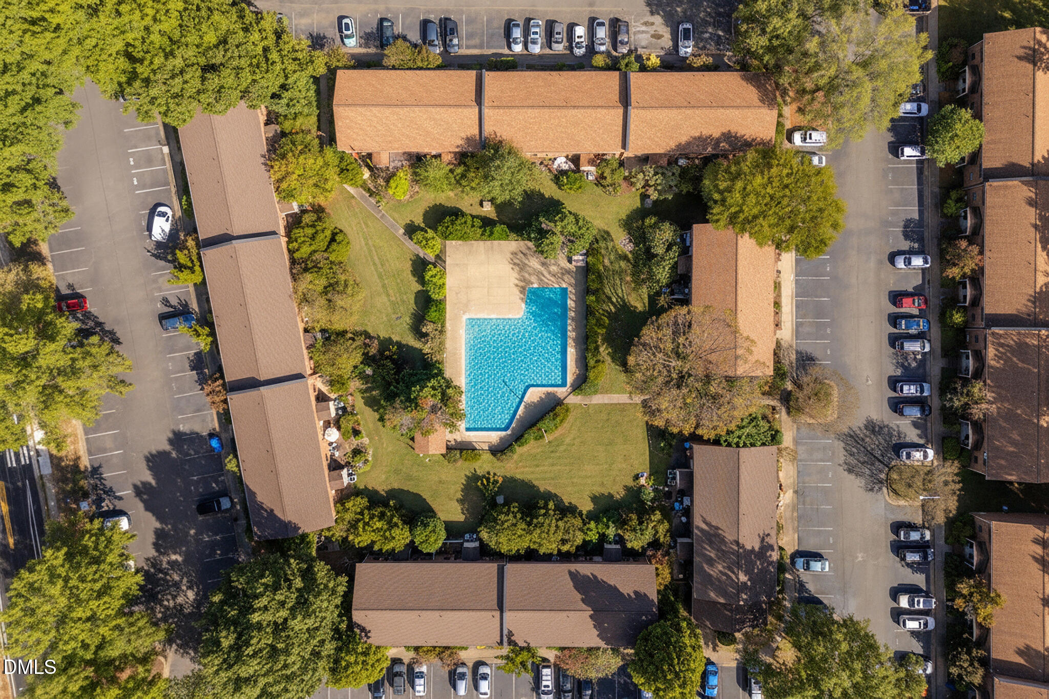 105 Fidelity Street, Unit B9 Carrboro, NC 27510 - Photo 44 of 50 an aerial view of a house