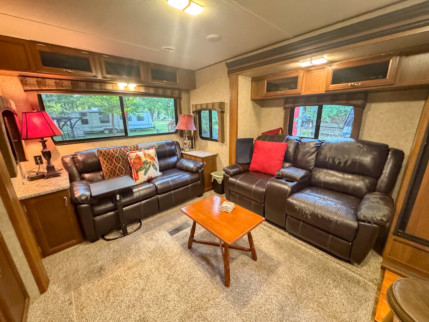 4-176 Woodhaven Sublette, IL 61367 - Photo 13 of 19 a outdoor living space with furniture and a potted plant