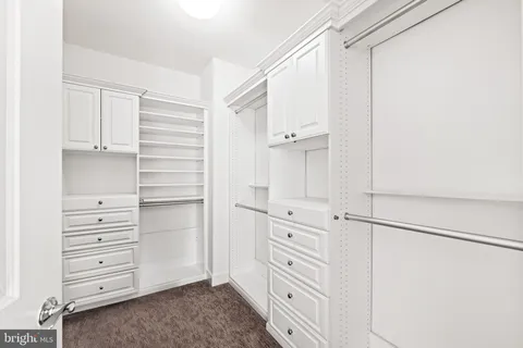 a view of walk in closet