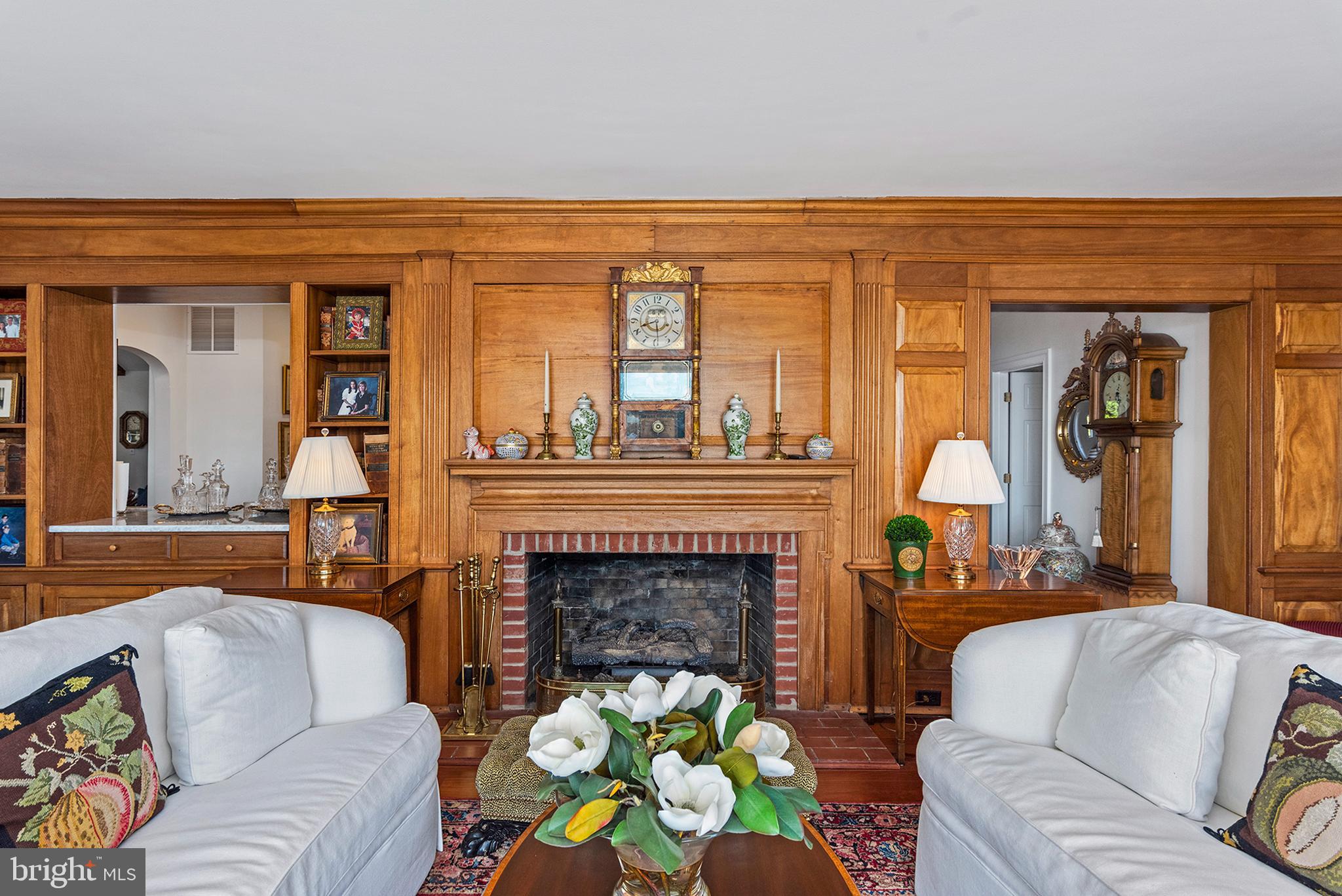 7989 Quaker Neck Road Chestertown, MD 21620 - Photo 20 of 90 a living room with furniture and a fireplace