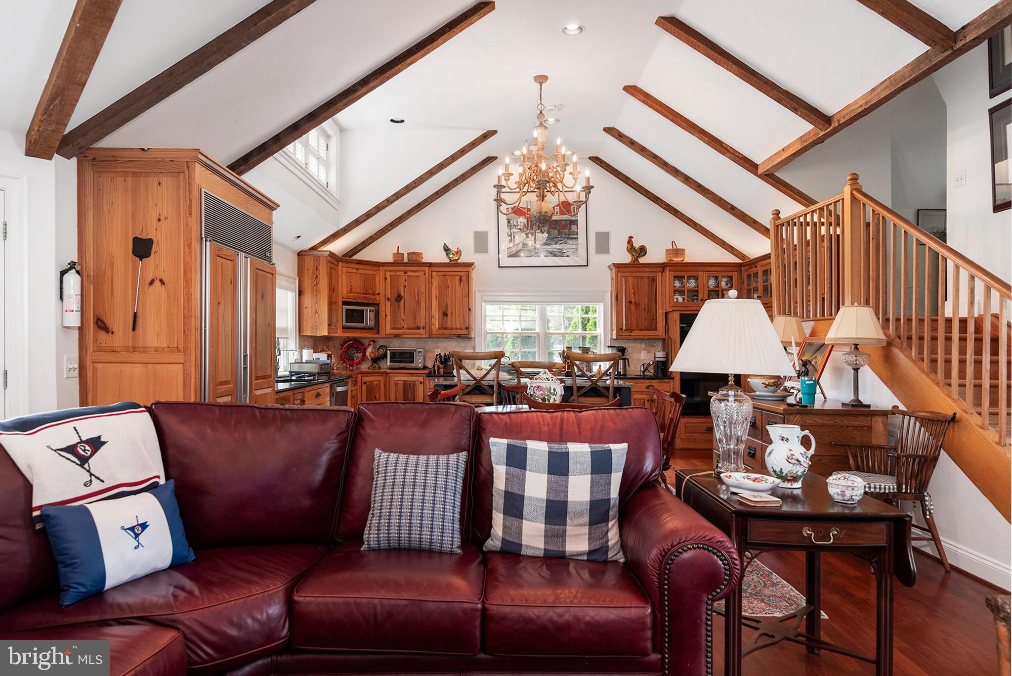 7989 Quaker Neck Road Chestertown, MD 21620 - Photo 49 of 90 a living room with furniture and a large window