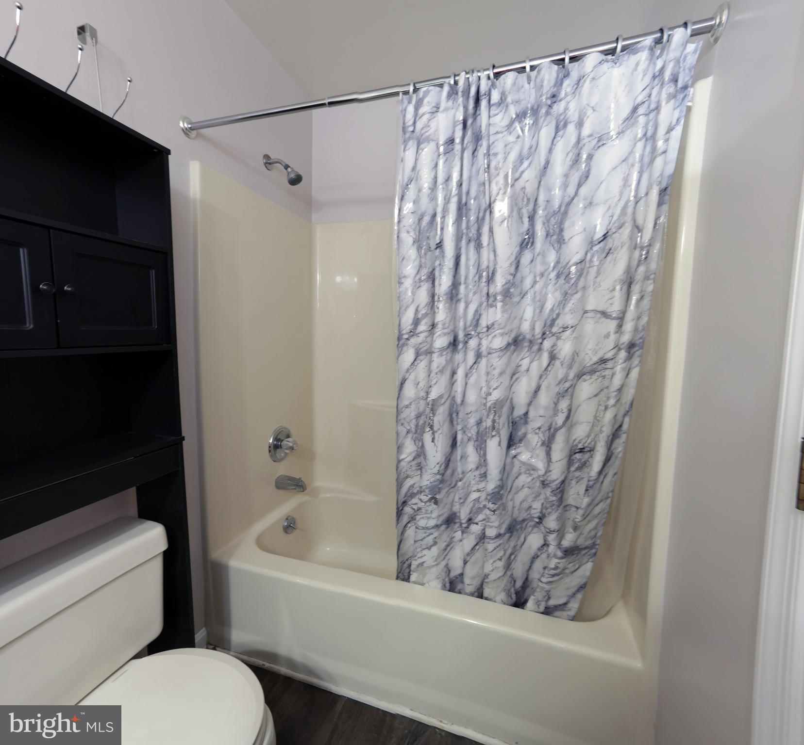 2017 C Raleigh Road Hummelstown, PA 17036 - Photo 29 of 36 Modern bathroom with elegant shower curtain.