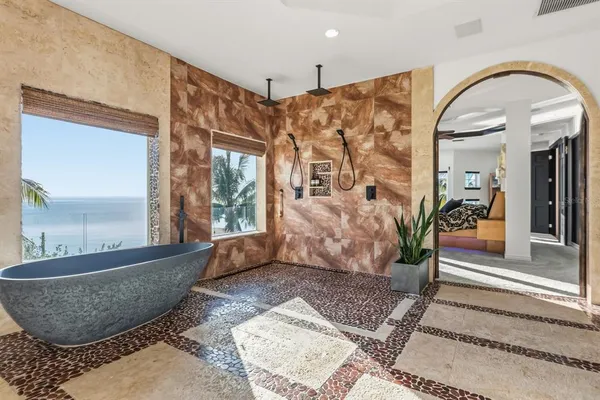 a view of water heater in a room