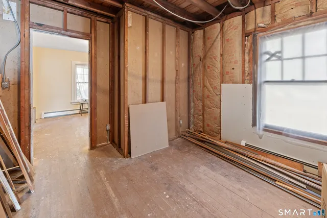 a view of front door