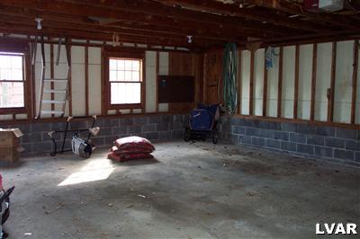 1371 Ackermanville Road Bangor, PA 18013 - Photo 10 of 29 Inside of the oversized 2 gar garage