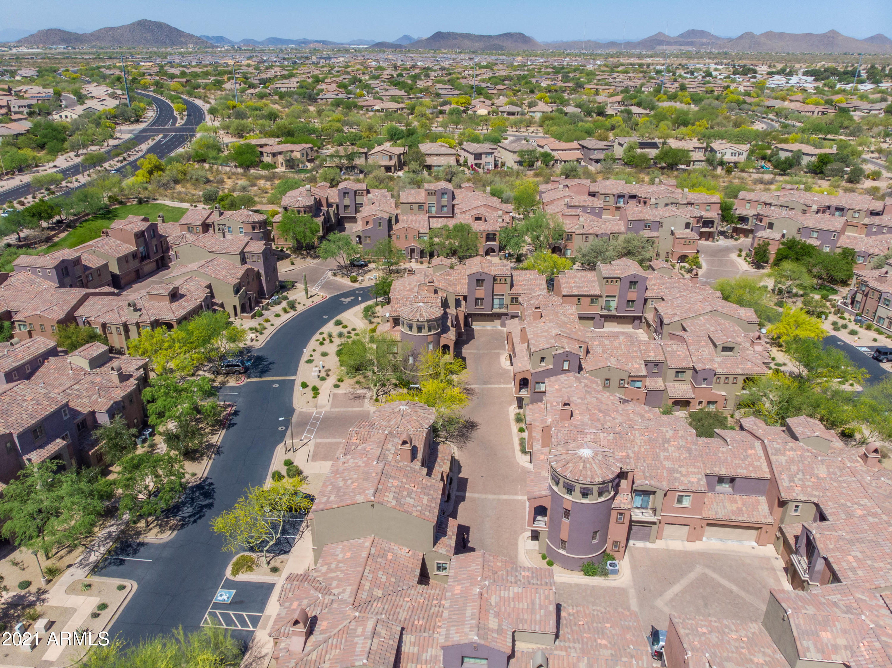 3935 East Rough Rider Road, Unit 1099 Phoenix, AZ 85050 - Photo 36 of 37 Aerial