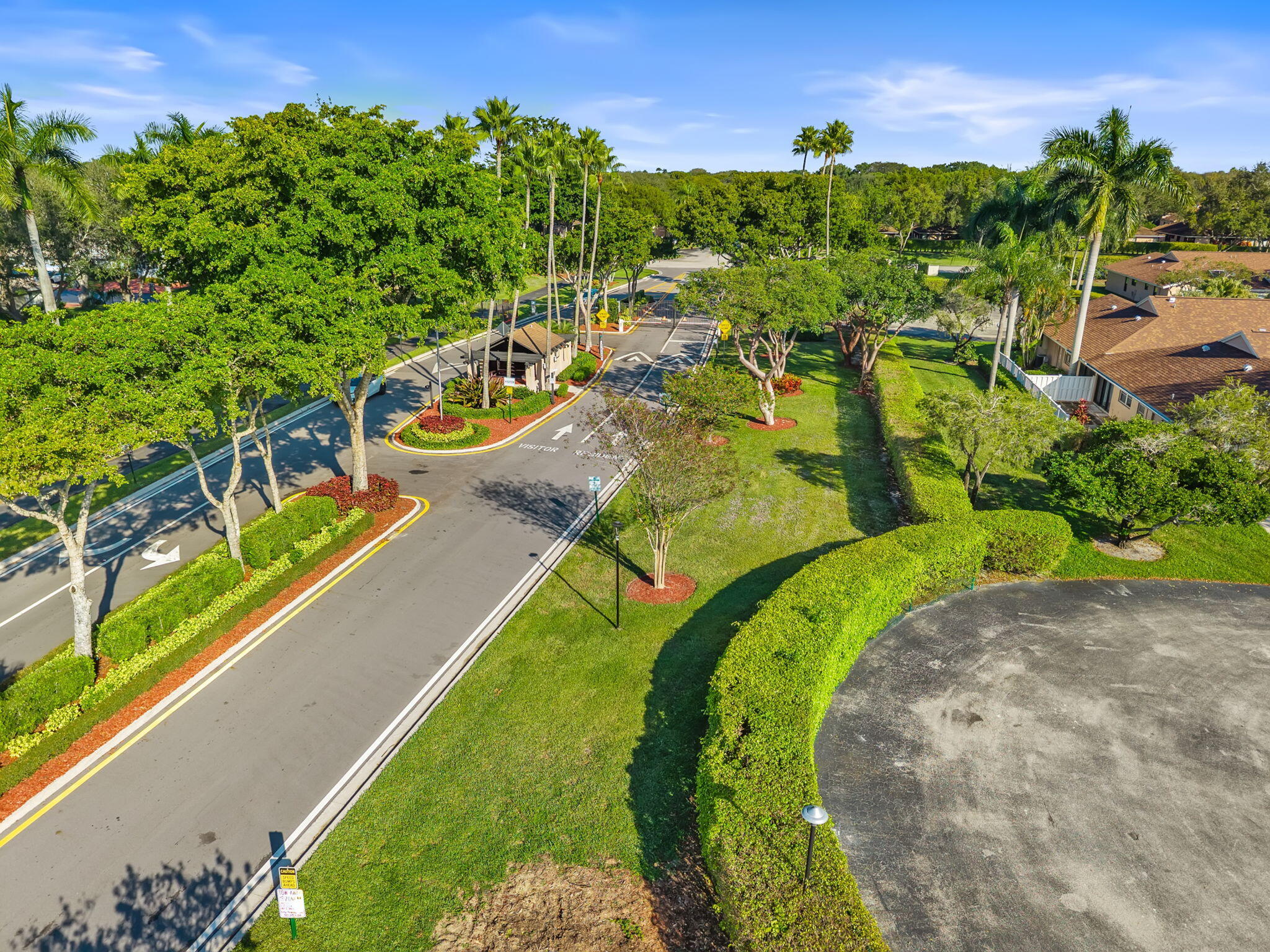 8030 Springside Court, Unit D Boca Raton, FL 33496 - Photo 24 of 39 Community Entrance