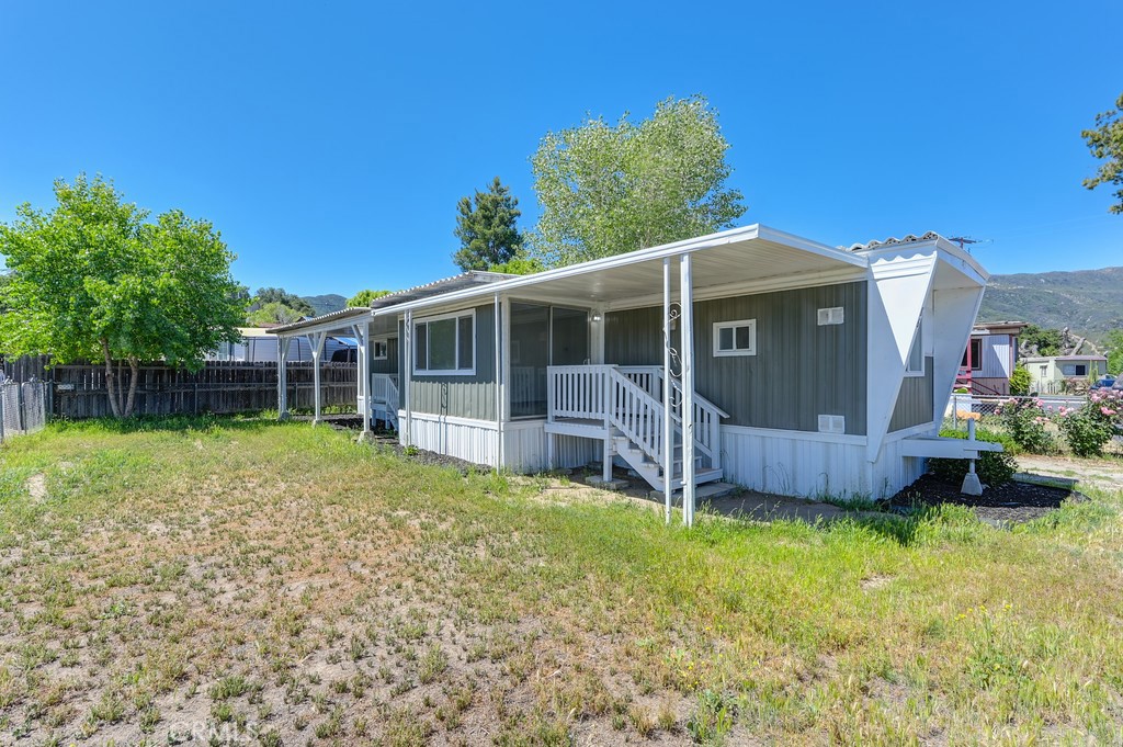26455 Paradise Valley Road, Unit 86 Warner Springs, CA 92086 - Photo 28 of 34 a view of a house with garden and deck