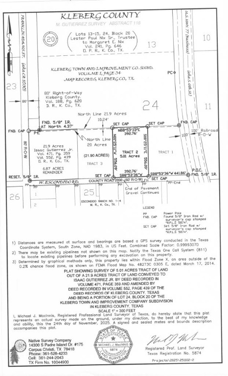 2 West Escondido Road Kingsville, TX 78363 - Photo 5 of 6 Tract 2 Survey