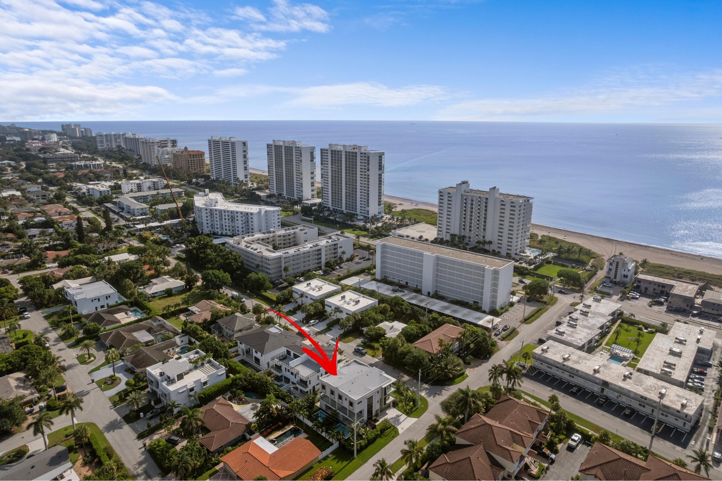 3099 Banyan Road, Unit B Boca Raton, FL 33432 - Photo 39 of 43 Ariel Shot Beach Access