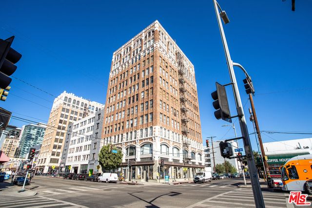 a front view of a building