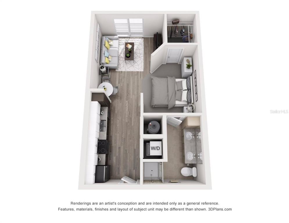 1659 2nd Street, Unit 515 Sarasota, FL 34236 - Photo 2 of 21 a living room with furniture and a window