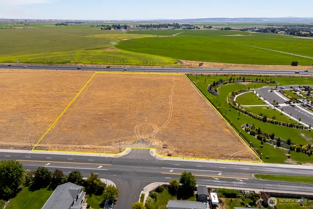 a view of an outdoor space and swimming pool