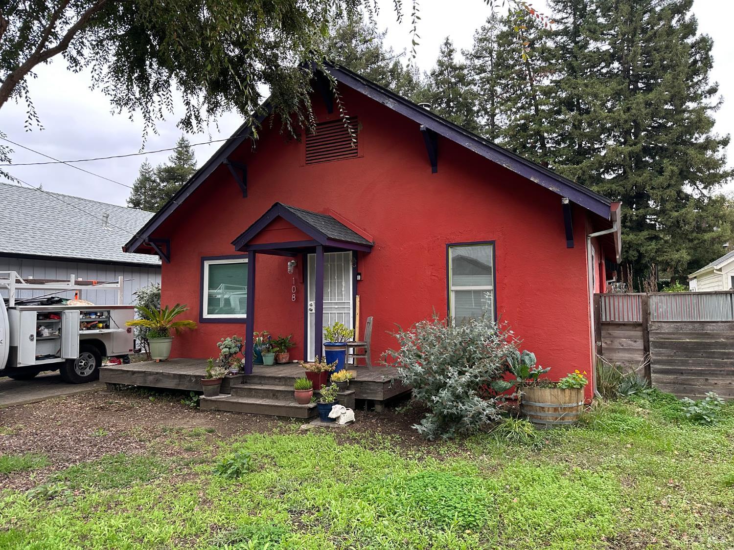 108 Pierson Street Santa Rosa, CA 95401 - Photo 2 of 33 a view of a house with a yard patio and a garden