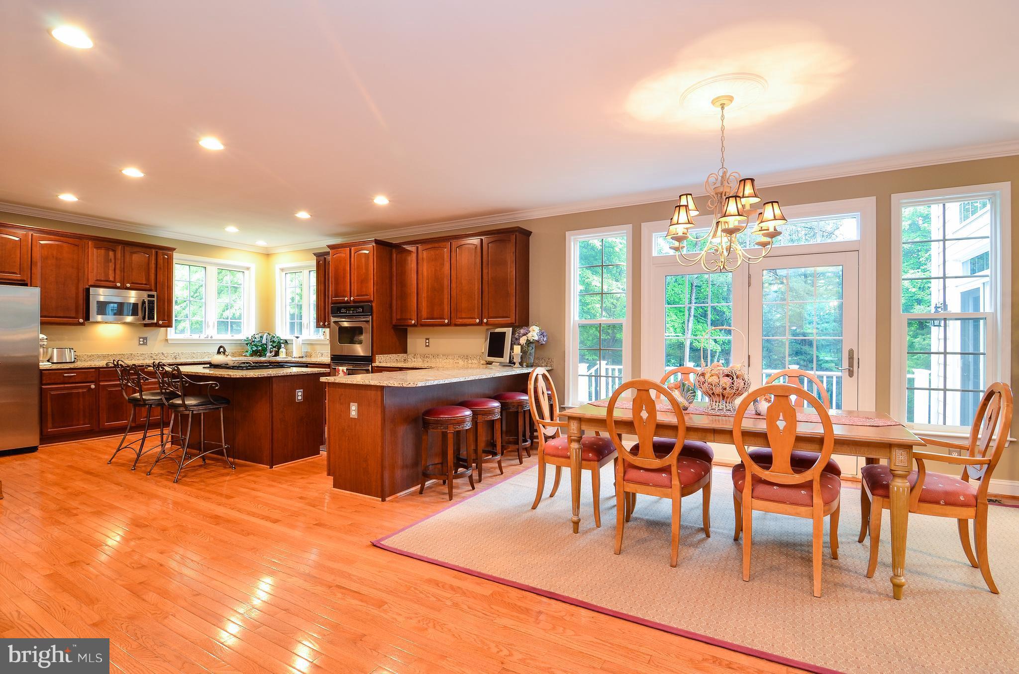 7824 Brink Road Gaithersburg, MD 20882 - Photo 11 of 30 Kitchen w/ Sunny Breakfast Area.