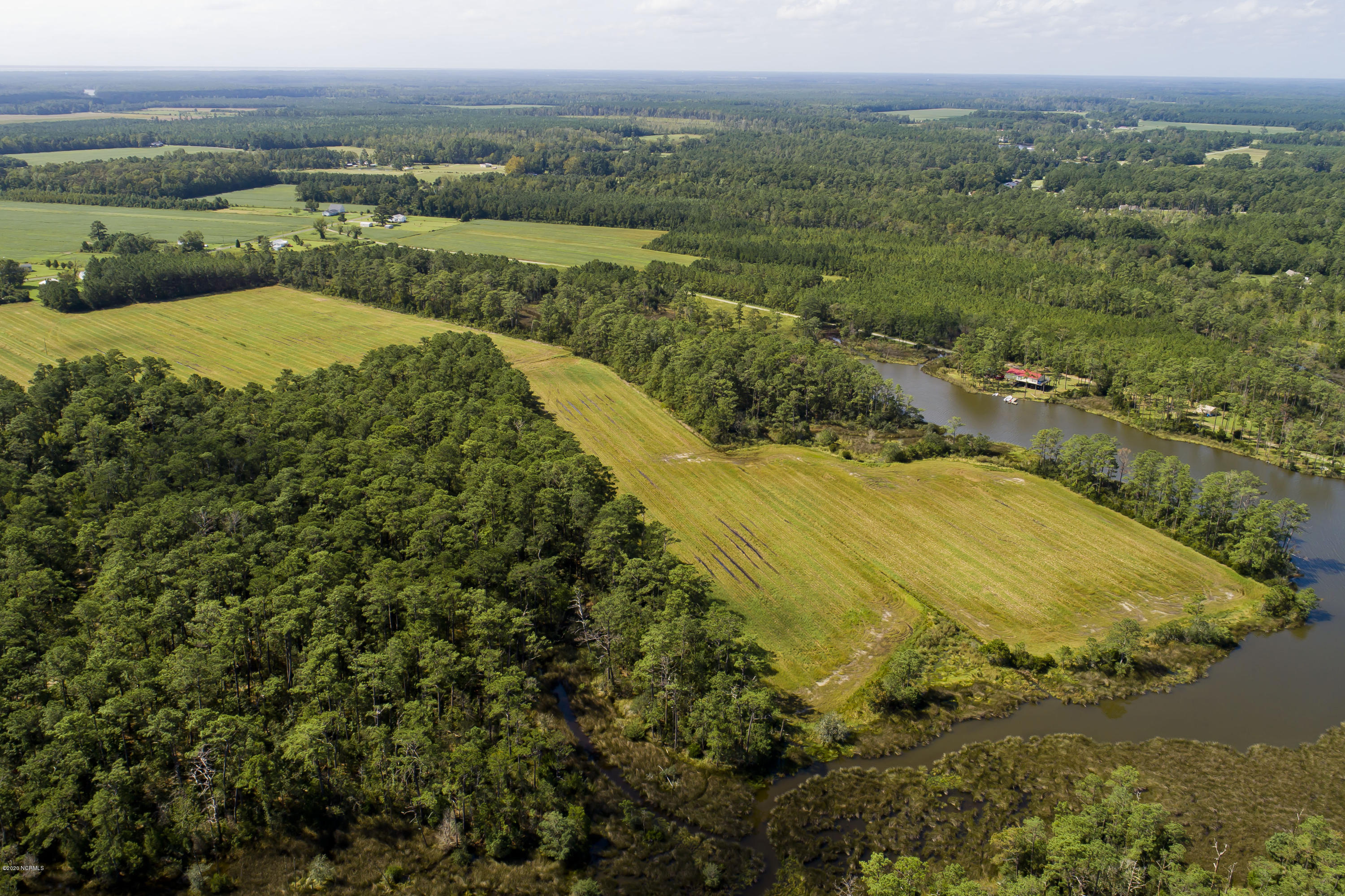 7011 Florence Road Merritt, NC 28556 - Photo 12 of 30 N Side Looking S-Cabin Creek Around Land