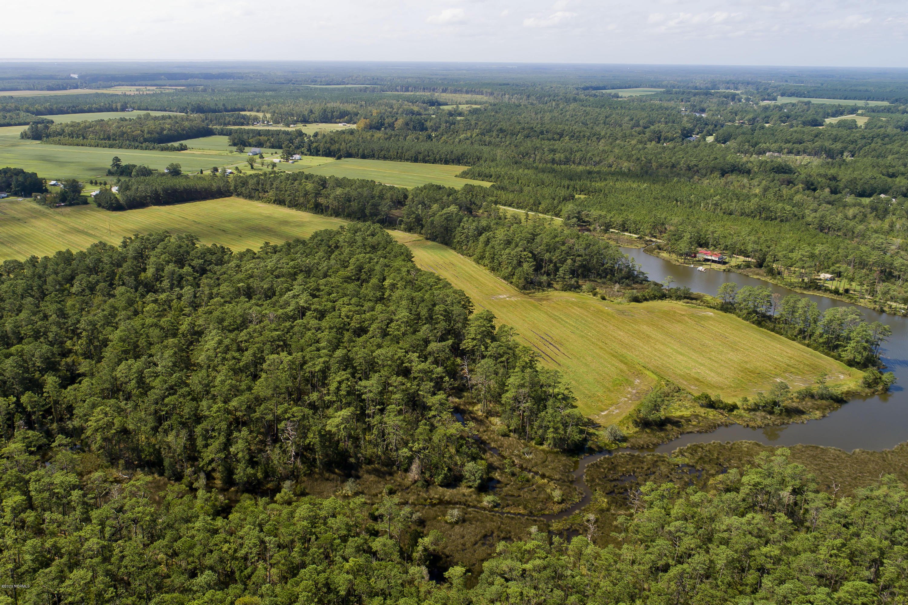 7011 Florence Road Merritt, NC 28556 - Photo 14 of 30 N Side Looking S-Cabin Creek Around Land