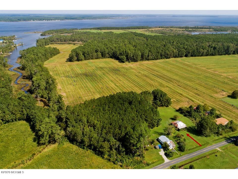 7011 Florence Road Merritt, NC 28556 - Photo 3 of 30 Front Aerial w/Cabin Creek & Bay River