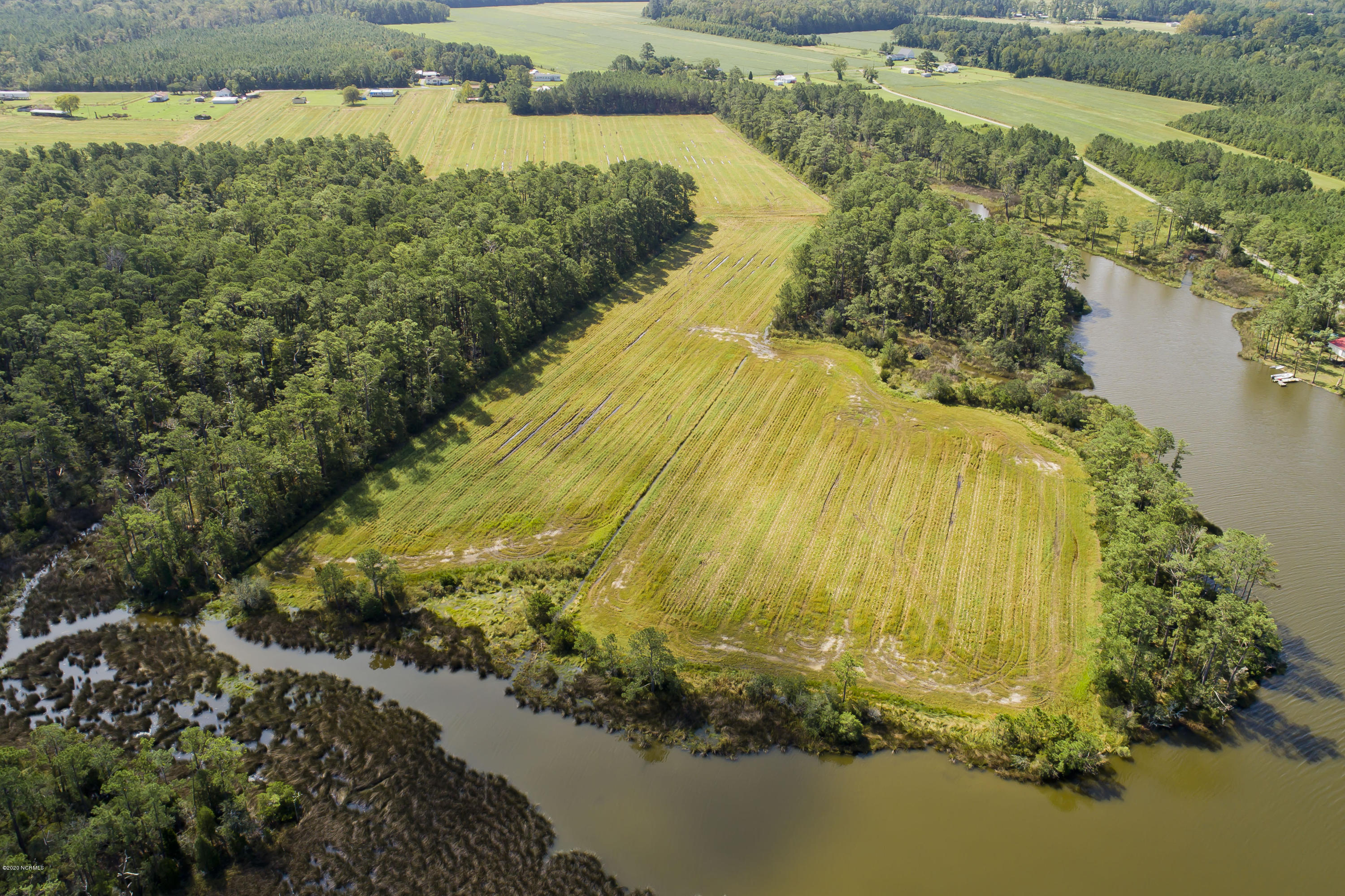 7011 Florence Road Merritt, NC 28556 - Photo 10 of 30 N Side Looking S-Cabin Creek Around Land